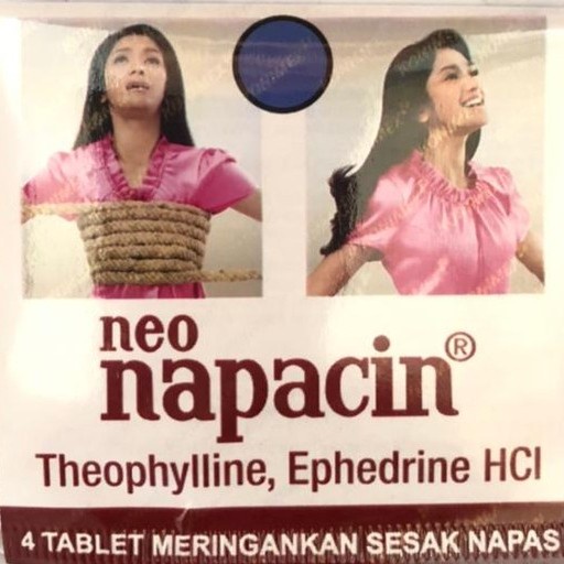NEO NAPACIN isi 4 tablet - obat asma
