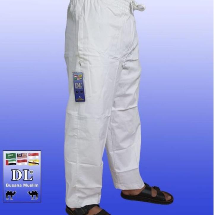 Stock baru CELANA HAJI SHIRWAL (PANGSI) DL BUSANA MUSLIM