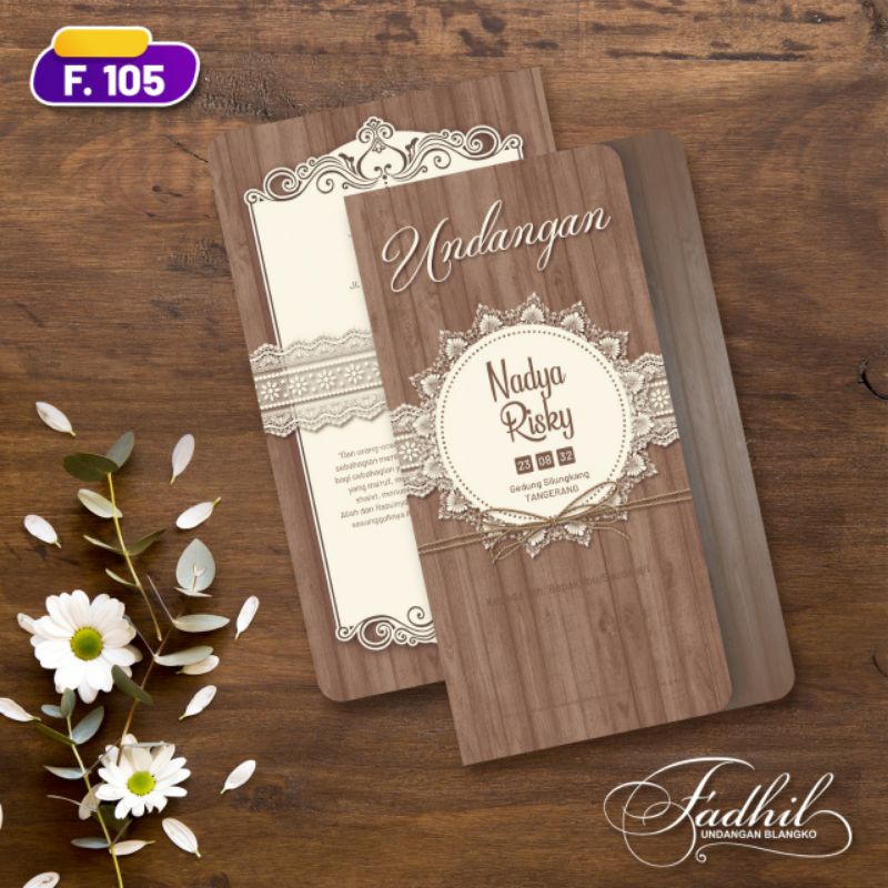 Undangan Cetak Fadhil 105