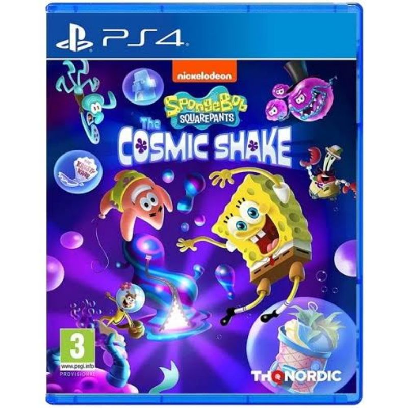 Spongebob Cosmic Shake PS4 PS5 Game Digital