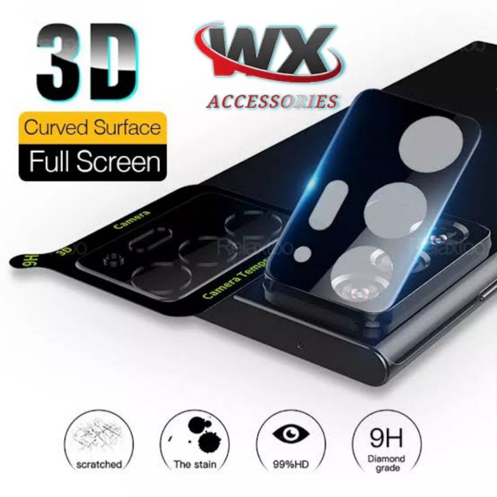 Tempered Camera 3D / Full Cover 3D Camera Lens Protector Vivo V17 / V19 / V21(4G) / V21(5G) / V23(5G
