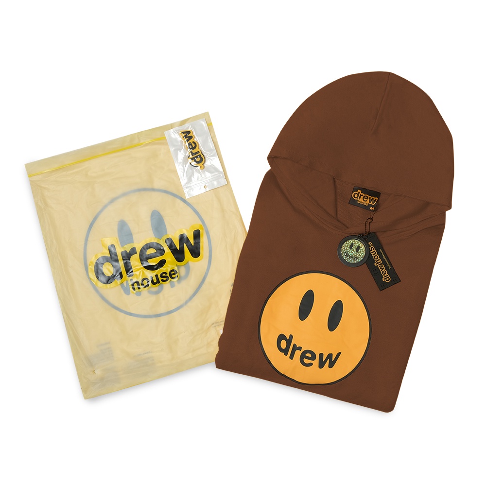 Drew House Mascot Deconstructed Hoodie Brown