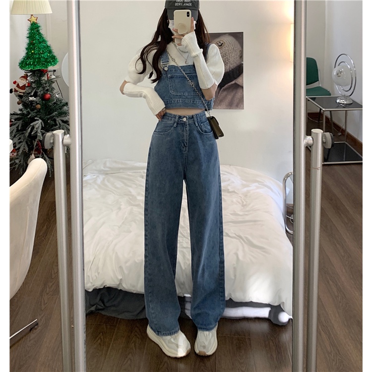 Jeans Set Wanita  (Atasan  + Pants)