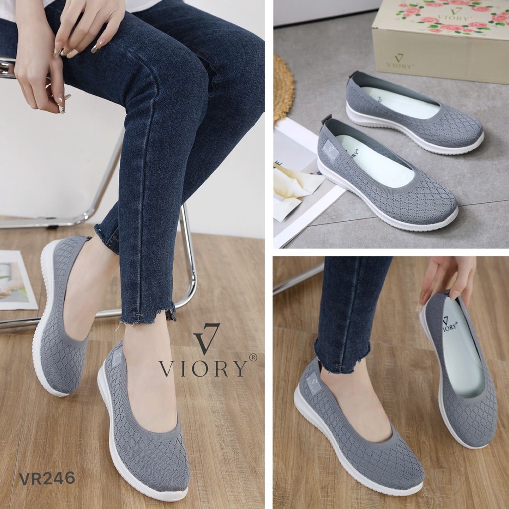 VIORY Sepatu Flat Shoes #VR246 ORIGINAL