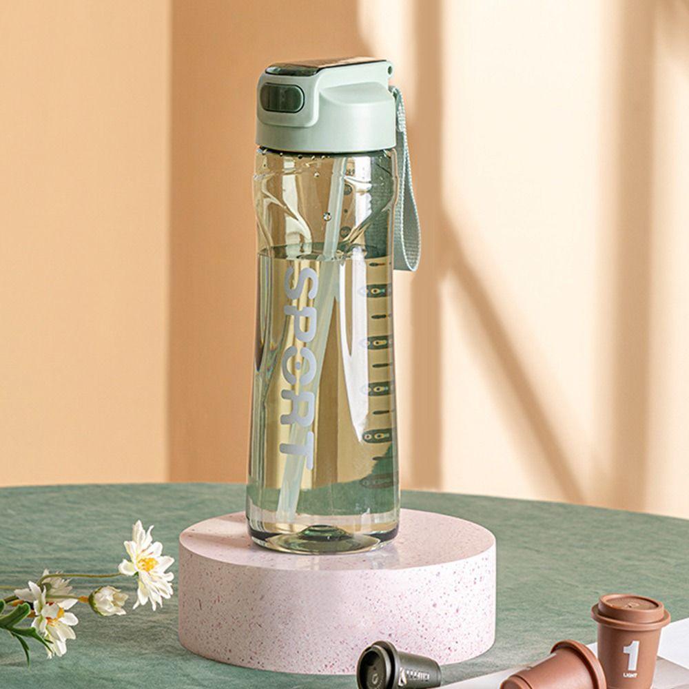 WONDER Botol Air Kapasitas Besar Olahraga Luar Ruangan Gradien Frosted Water Jugs