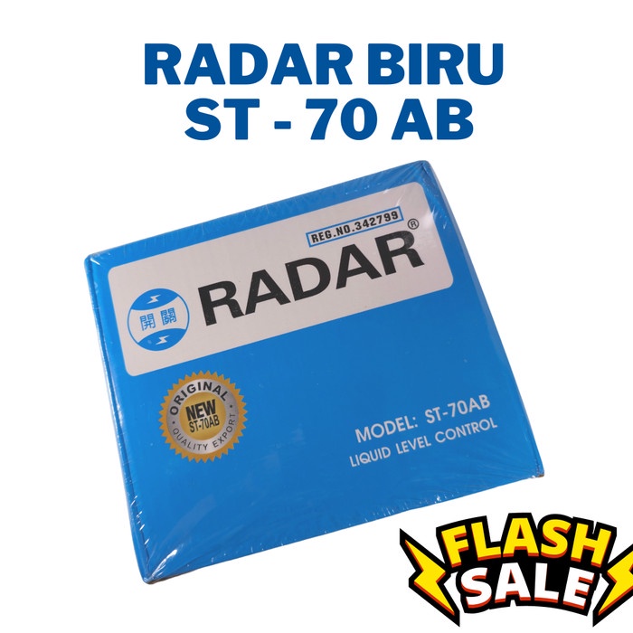 RADAR BIRU ST 70 AB LIQUID LEVEL CONTROL OTOMATIS TANDON BAGUS