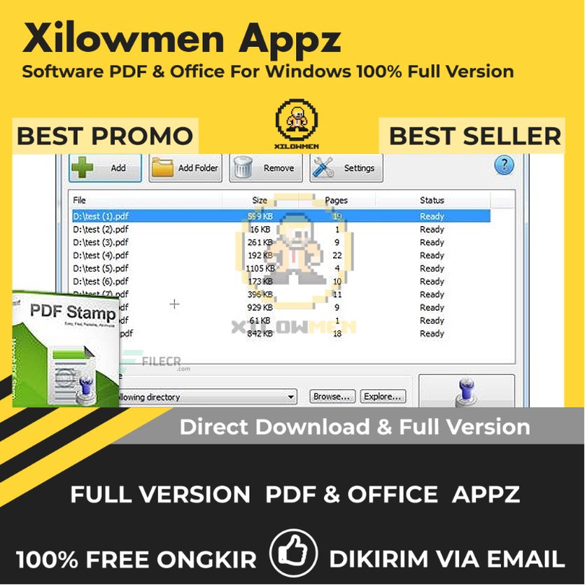 [Full Version]  Mgosoft PDF Stamper Pro PDF Office Lifetime Win OS