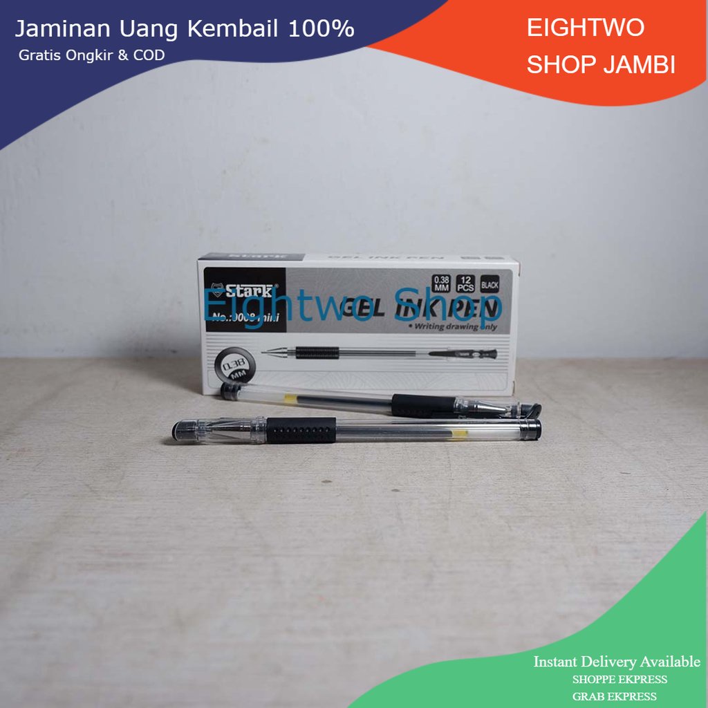 

-EIGHTWOSHOP- Pulpen Murah Stark Gel Ink Pen