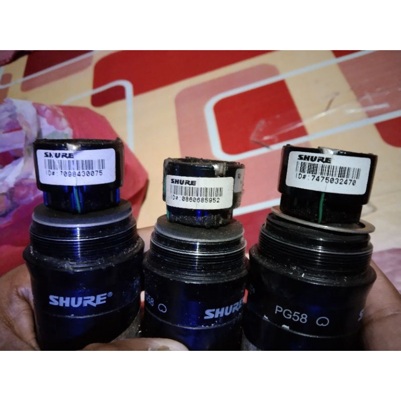 spul mic shure PG 58 original