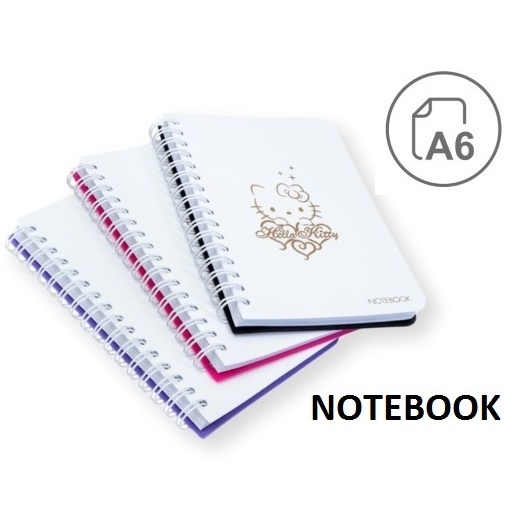 

Hello Kitty Notebook Buku Tulis A6