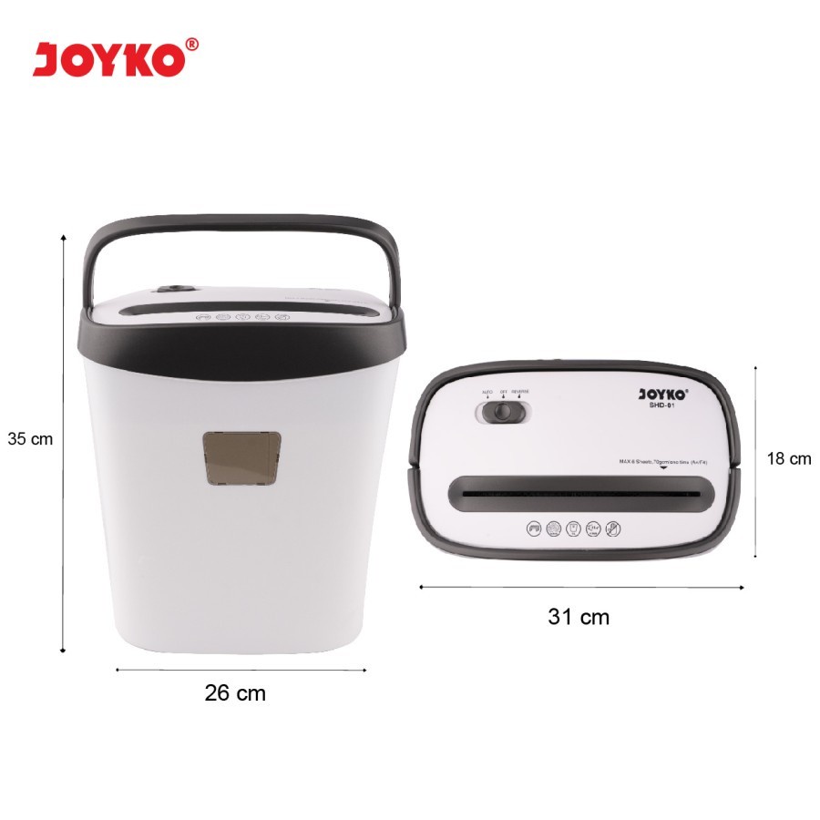 Paper Shredder / Mesin Penghancur Kertas Joyko SHD-01