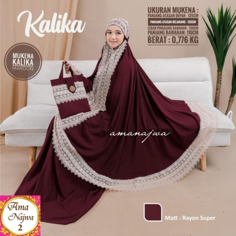 mukena kalika  by ama najwa 2