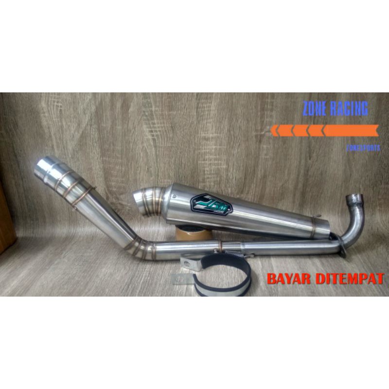 Knalpot Racing JRM for Jupiter Z/Jupiter Z1/Vega/Supra/Smash/Shogun/Gren/Mx New/Mx King/Dll