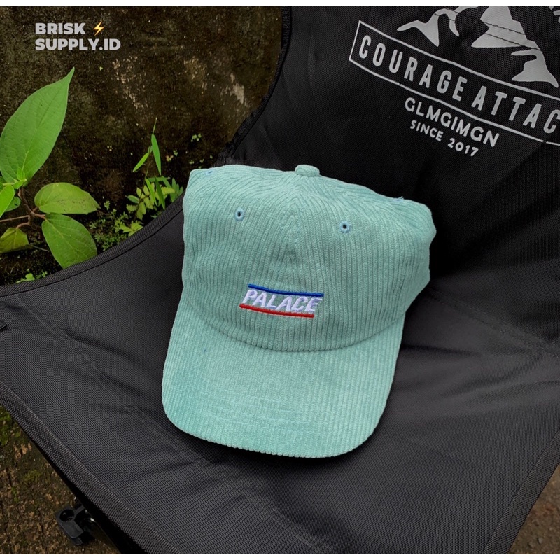 P4L4CE P6 PANEL CORD CAP SOFTBROWN ORIGINAL BASEBALL ( JAPAN )