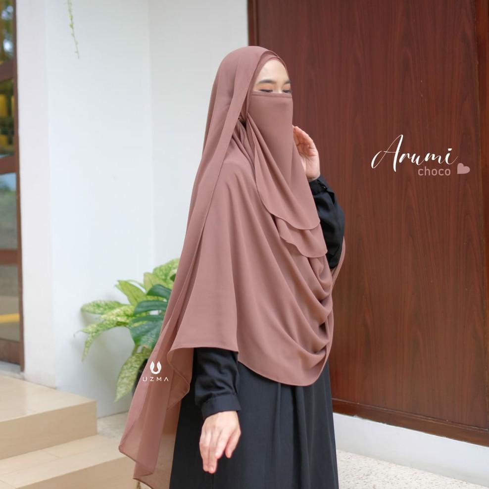 Sale Arumi Instan Uzma Hijab / Pasmina Arumi Orinal uzma hijab (Pasmina Instan)