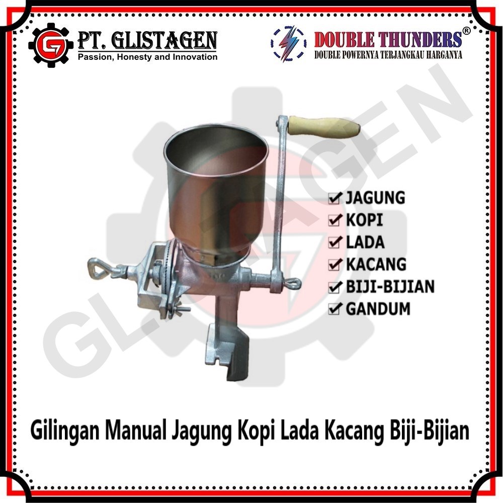 DT-T500 Mesin Giling Jagung Kopi Lada Kacang Rempah Biji High Quality