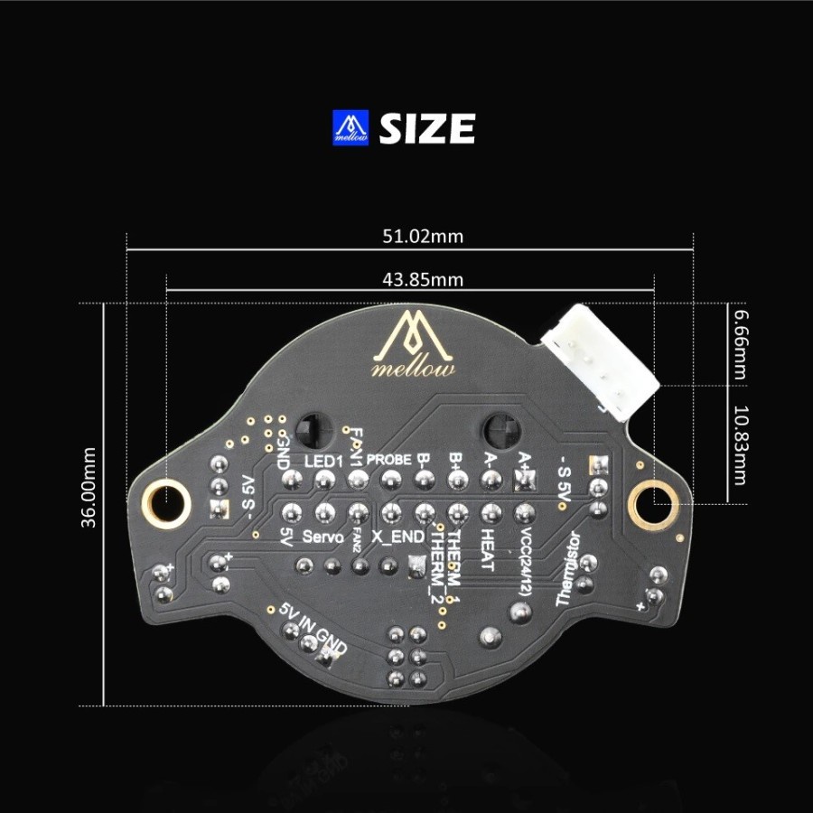 Mellow Fly-MiniAB Board Hot End Quick Replacement Sherpa/Libra