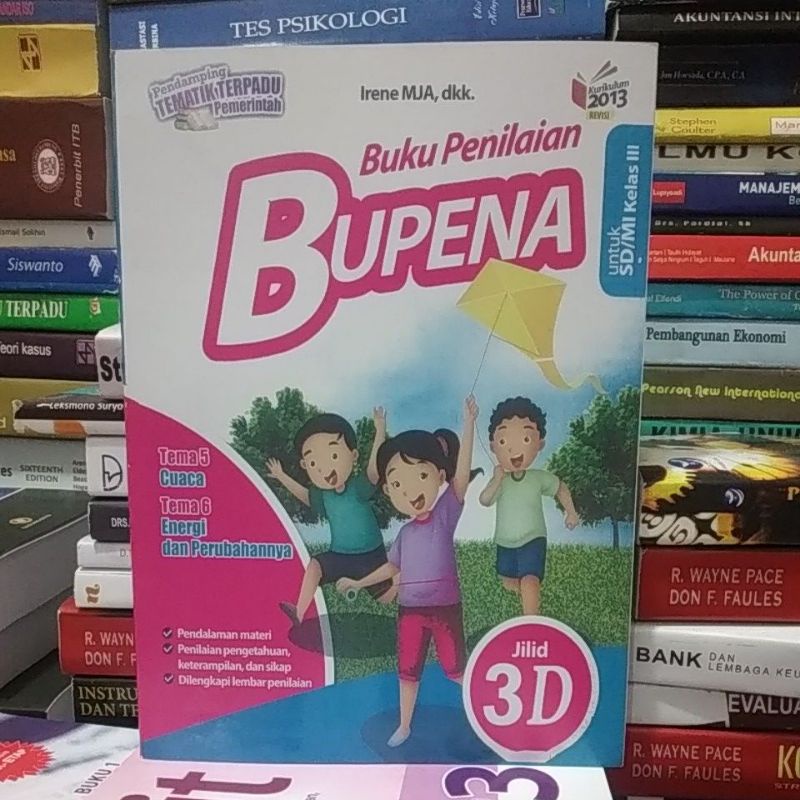 

buku penilaian BUPENA JILID 3D UNTUK SD/MI KELAS 3 IRENE