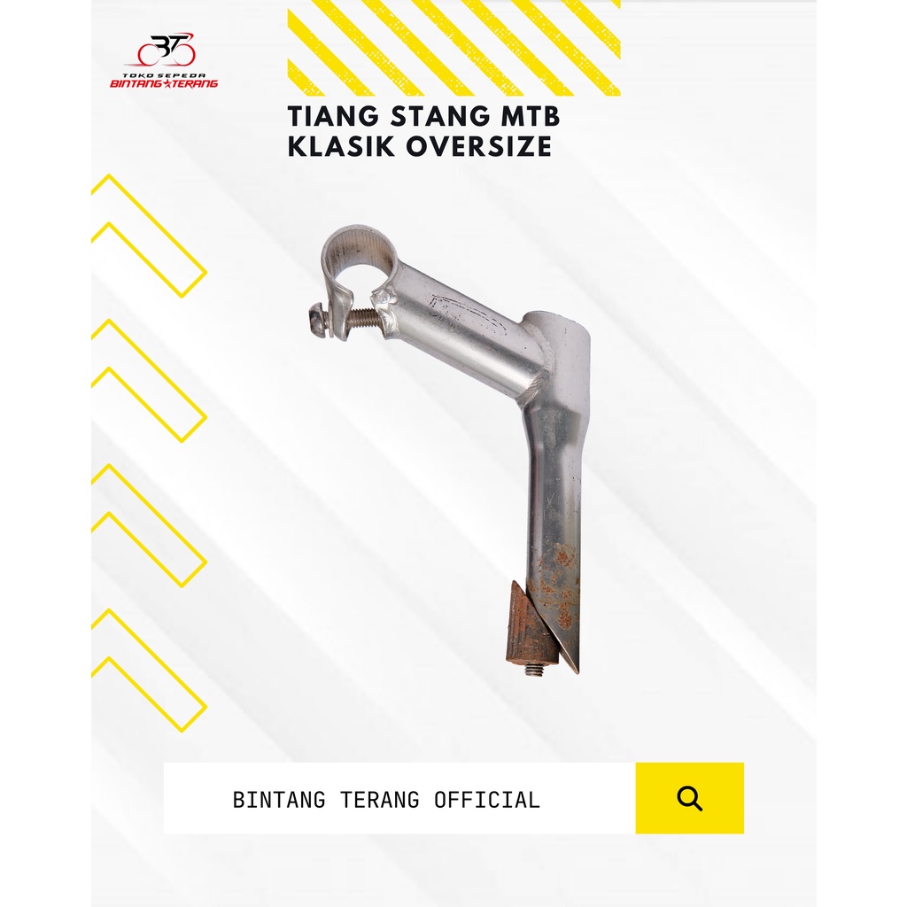 Tiang Stang MTB Klasik 22,2/Tiang Stang Sepeda Gunung Tradisional/MTB Stem Standard/MTB Handlebar Cl