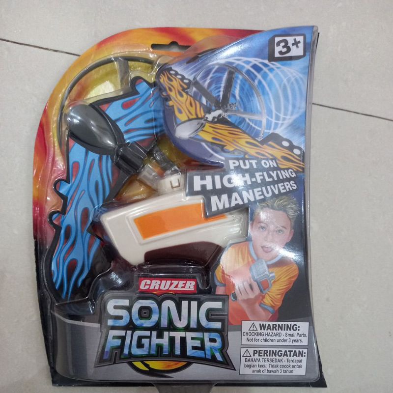 Mainan Anak Cruzer Sonic Fighter