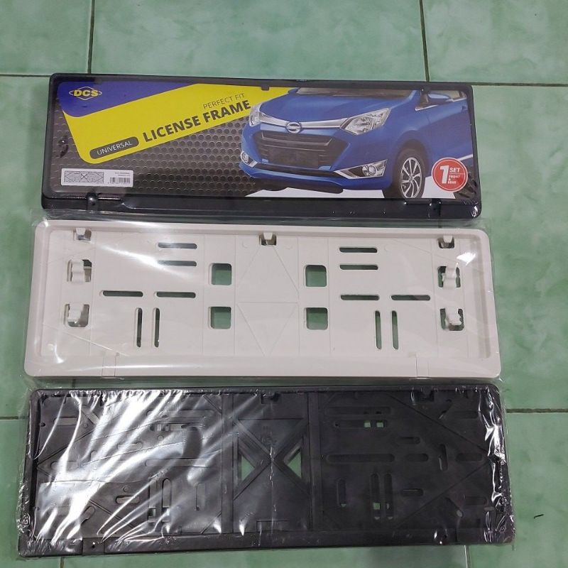 Tatakan cover dudukan bingkai plat nomor model Astra
