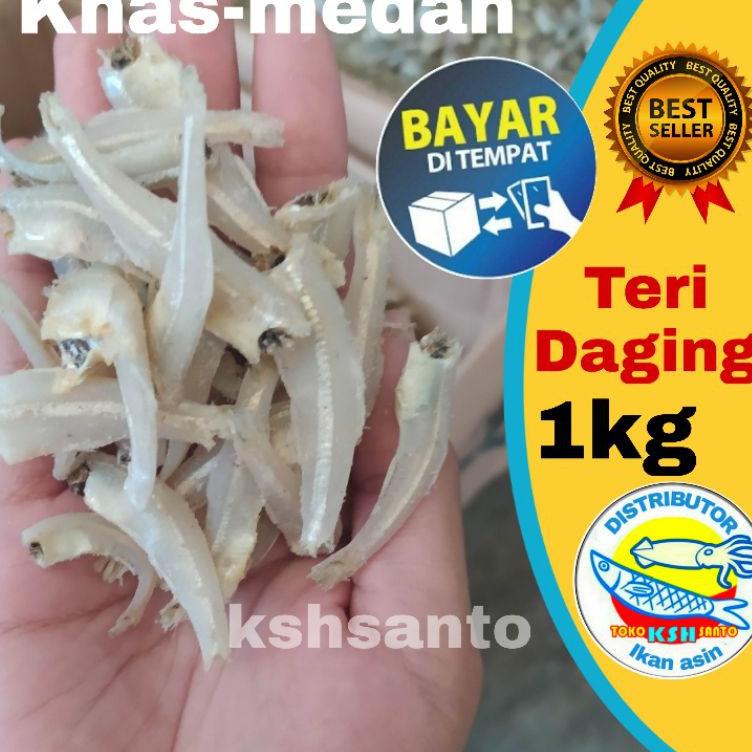 

♥ Ikan asin teri Daging khas medan-1kg ♫