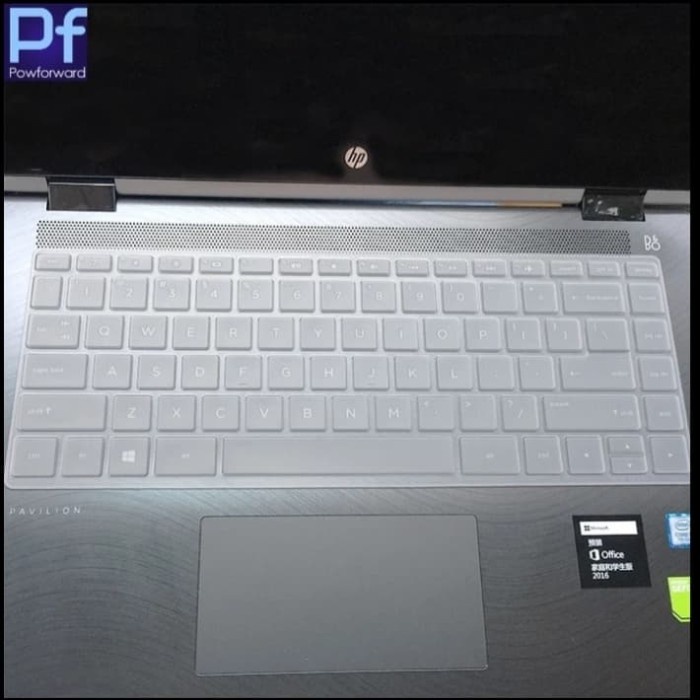 

[[JNT COD]] HP Pavilion x360 14 Laptop Keyboard Protector Black Cover Pelindung - Putih