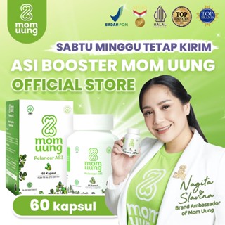 Jual MOM UUNG ASI BOOSTER 60 KAPSUL PELANCAR ASI NATURAL ASI BOOSTER ...