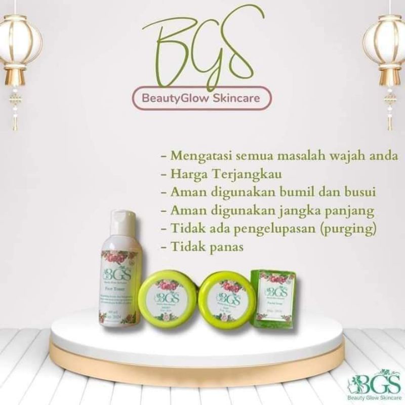 (COD) BGS + SERUM GLOWING/JELLY AJAIB/SERUM YS