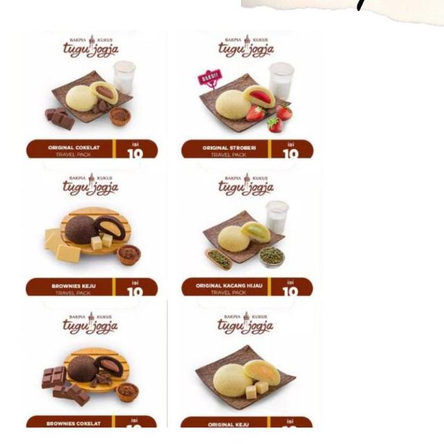 

➺ Bakpia Kukus Tugu Jogja isi 10 pcs ➲