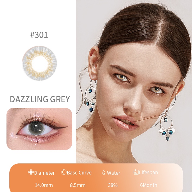 Sepasang Softlens Normal 14.2MM/FREE softlen case(KOREA)