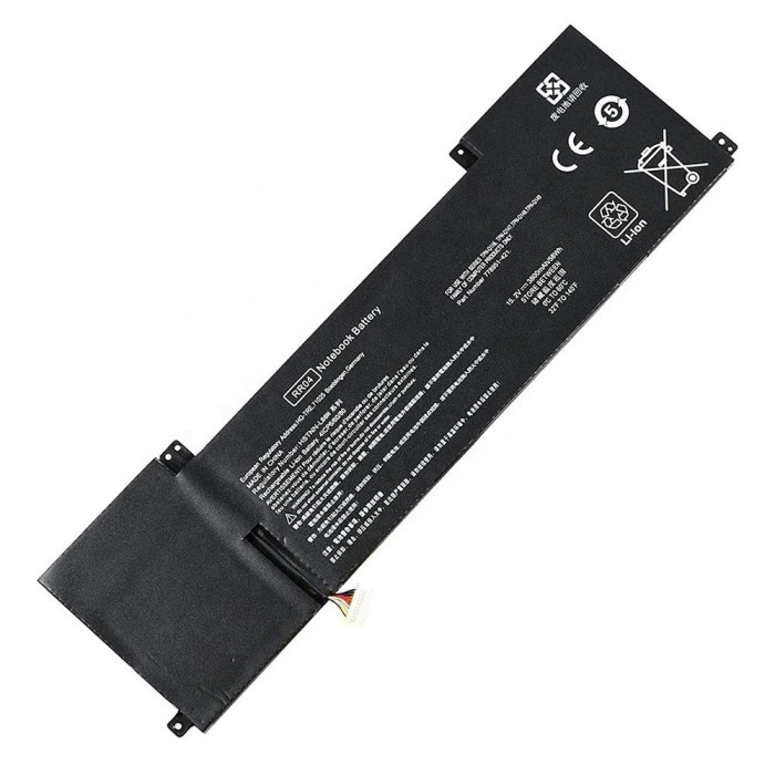 Baterai Laptop HP OMEN Pro 15 15-5014TX HSTNN-LB6N RR04 RR04XL