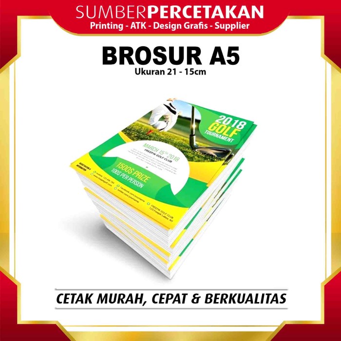 

[[JNT COD]] Paket Cetak Brosur Murah Ukuran A5 (Ukuran : 21 x 15 cm) Cetak 2 Sisi
