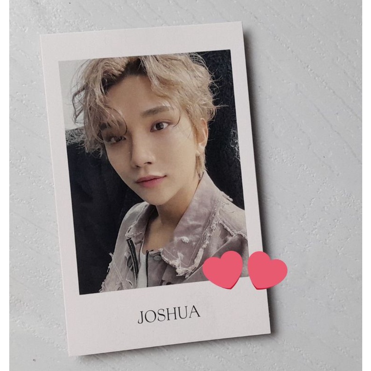 ready stock  seventeen joshua weverse japan bene preorder benefit POB face the sun FTS regular versi