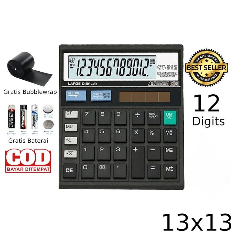 

CALCULATOR / KALKULATOR 12 DIGIT CT-512