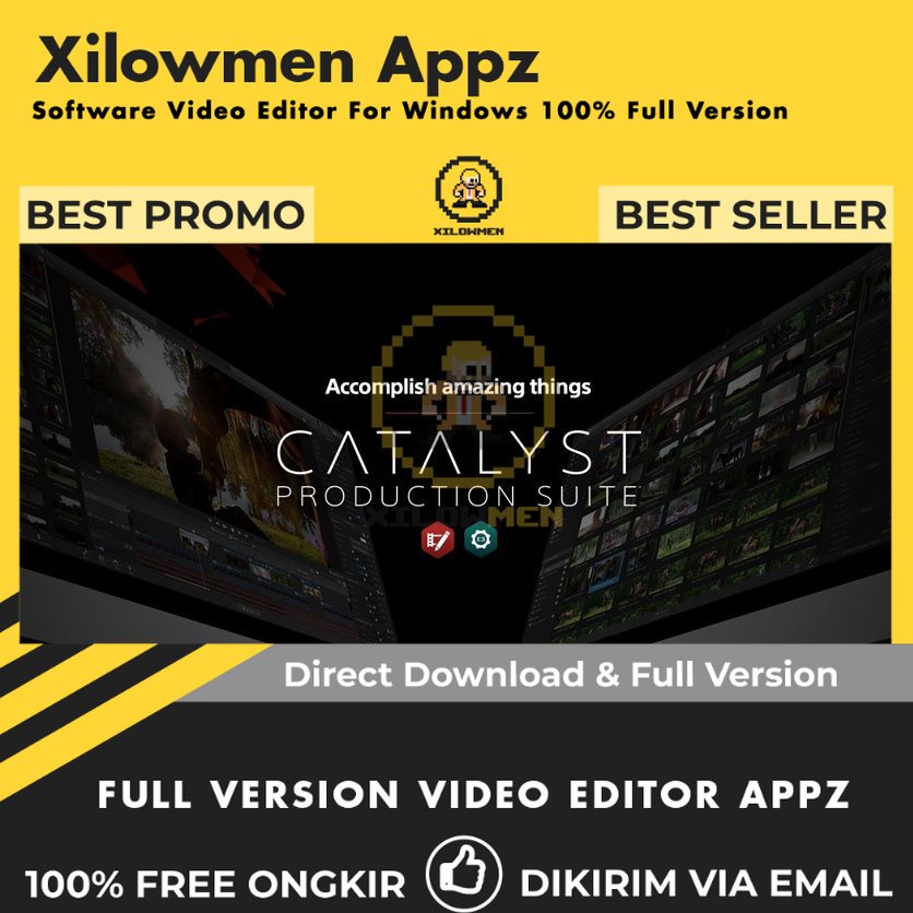 [Full Version] Sony Catalyst Production Suite 20 Pro Video Editor Lifetime WIN OS