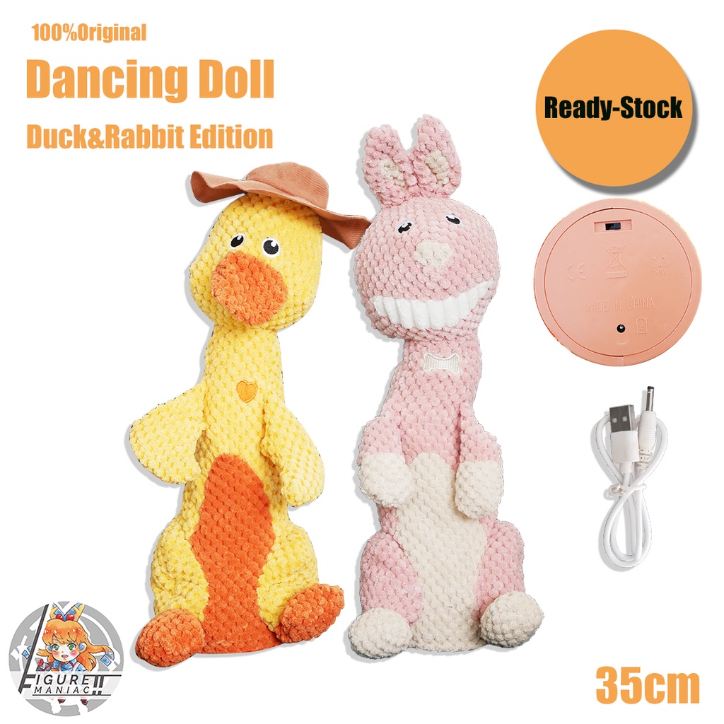 Dancing Doll - Boneka Dancing Viral Tiktok Boneka Bicara Boneka Musik Lucu Boneka Murah Mainan Anak