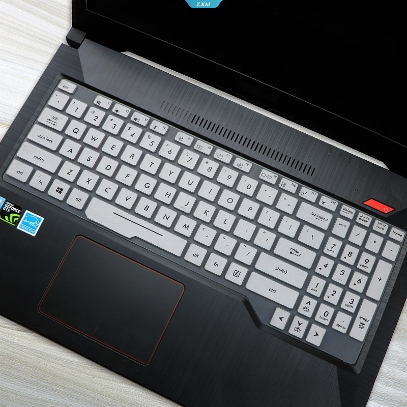 Cocok Untuk ASUS 15.6 &quot;ASUS ROG GL503 GL503VD FX503 GL703VM Tahan Air Lembab Keyboard Film Pelindung Silikon Full Coverage [ZK]