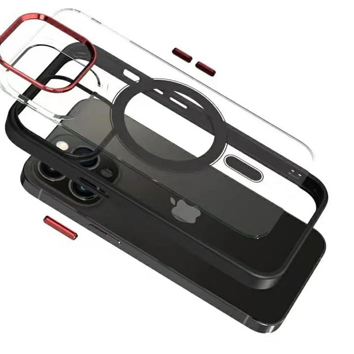 ➮ CASE MAGSAFE CLEAR IPHONE 13 PRO MAX 11 PRO 13 PRO 11 PRO MAX 11 1212 PRO 12 PRO MAX ⅍