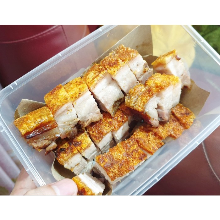 

Terlaris ✨ -Nyamnyam Kitchen - Babi Panggang Asin, Sambal Tauco (Kemasan 1 KG)2.2.23