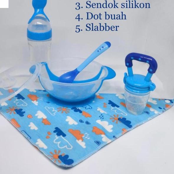 ✷ Perlengkapan Makan Bayi / Peralatan Makan Bayi Set / Alat Makan Bayi ✶