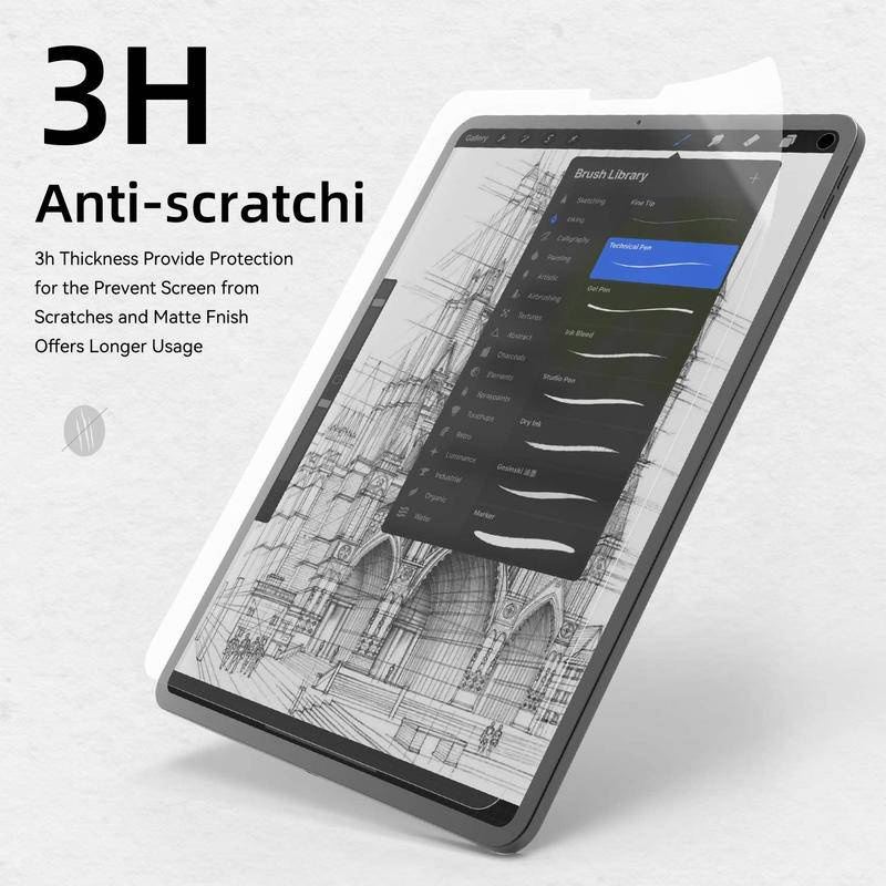 MICROSOFT For Surface GO Pro 9 8 7 6 5 4 3 2x2021 Paper Like Screen Protector Film Matte PET Painting Tulis Untuk Buku Permukaan Microsoft1 2 3 13.5 inch