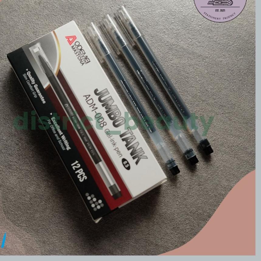 

Oke Price 12 PCS PULPEN TANKER JUMBO PULPEN GEL PENA HITAM TERMURAH HARGA GROSIR ALAT TULIS SEKOLAH FG3,,,