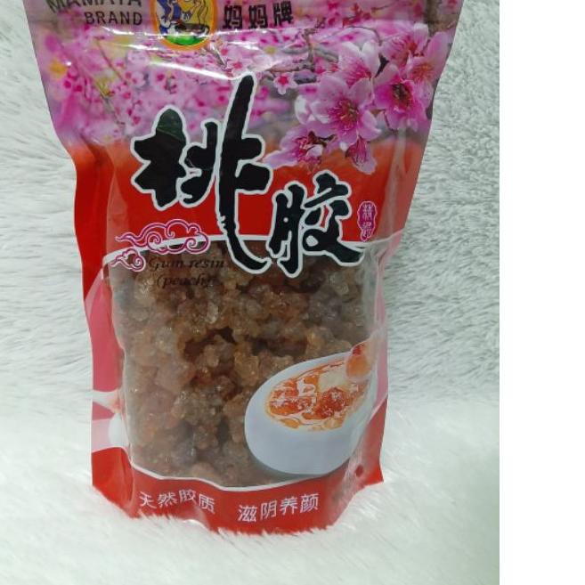 

♛ Peach Gum MAMATA 500Gr/ Tao Jiao Bersih ➦