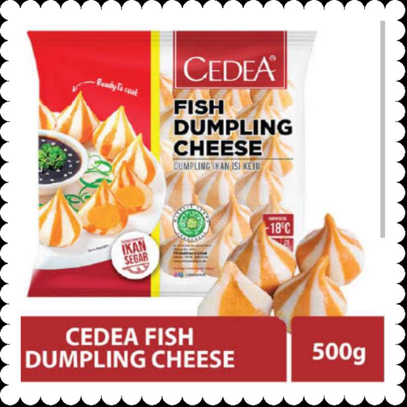 

Cedea dumpling ikan isi keju 500 gr