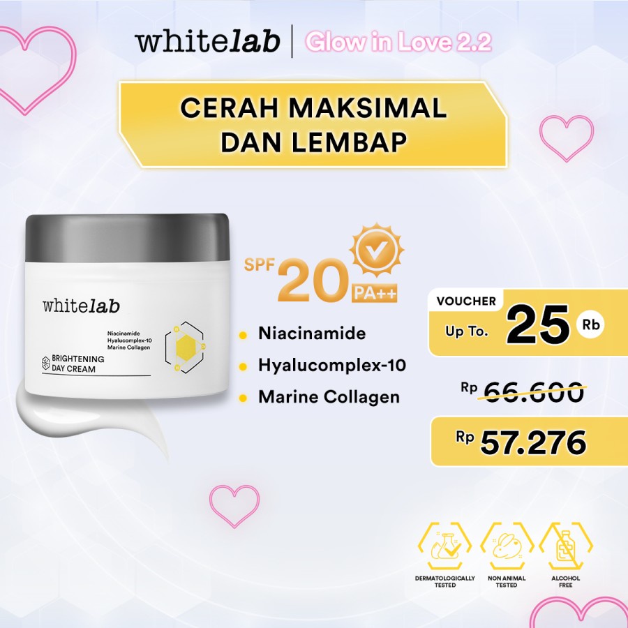 WHITELAB Cream Krim Wajah 20g