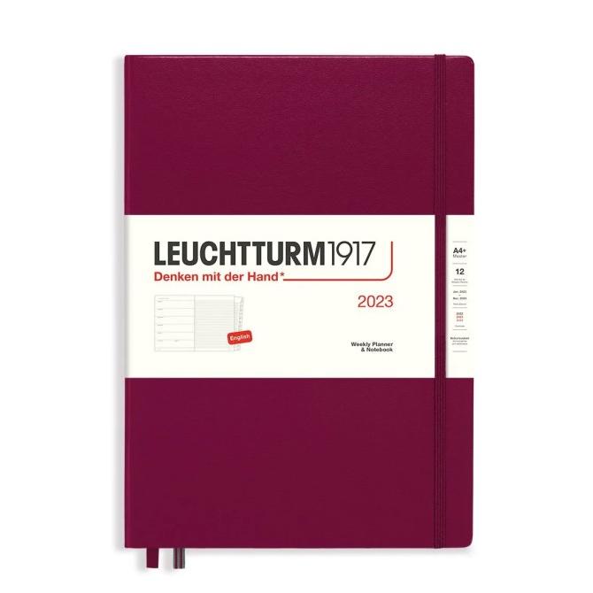 

LEUCHTTURM 1917 Weekly Planner & Notebook Medium A5