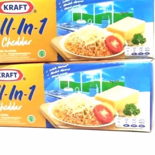 

➥ Keju kraft cheddar all in one 2kg ♕