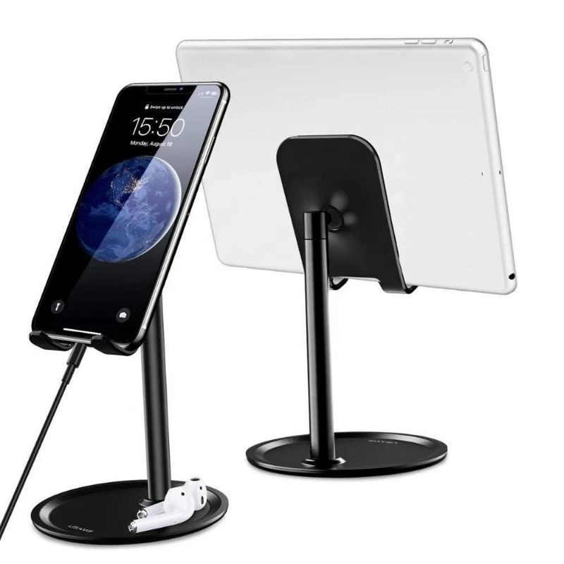 T&amp;Y Stand Holder Handphone Anti Slip KODE SHA63 Alloy Phone Holder HP Tablet Universal Import