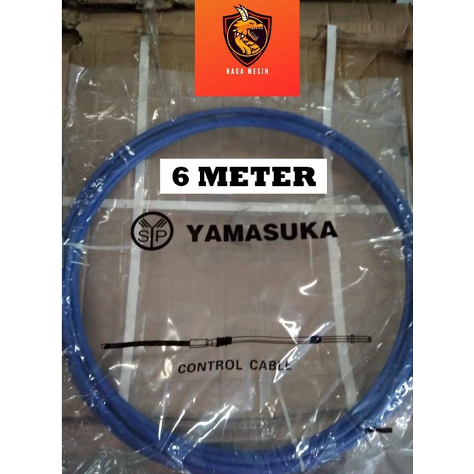 Kabel Cable Handle Gas Kapal/Kabel Remote Handle Kontrol Kapal 6 Meter